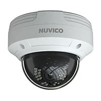 TCT-2M-OV2 Nuvico Xcel Series 2.8mm 30FPS @ 1080p Indoor/Outdoor IR Day/Night DWDR Vandal Dome HD-TVI Security Camera 12VDC