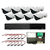 TDL82-2MB8NC Nuvico Xcel Series 8 Channel HD-TVI DVR Kit 96FPS @ 1080p - 2TB w/ 8 x 1080p 2.8mm Outdoor IR Bullet HD-TVI Security Cameras