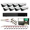 Nuvico Xcel Prepackaged HD-TVI Video Surveillance System Kits 