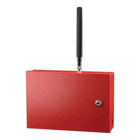 TG7LAF Telguard TG-7FS LTE-A AT&T Commercial Fire Cellular Alarm Communicator for AT&T LTE Networks - Red Metal Enclosure
