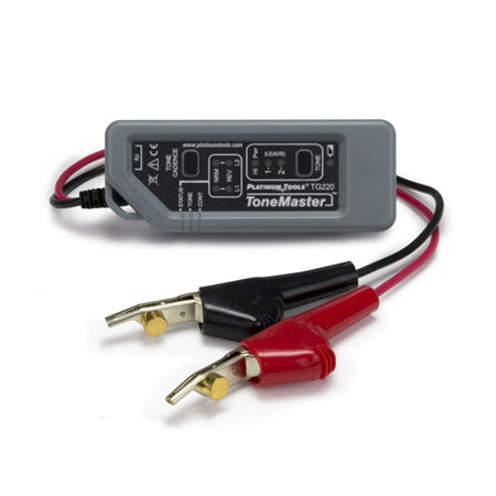 TG220C Platinum Tools ToneMaster High Powered Tone Generator ABN Clips