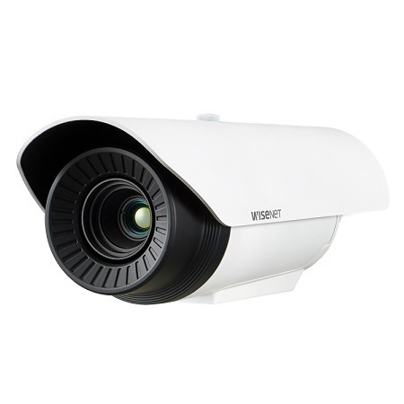 TNO-4041T Hanwha Techwin 19mm 30FPS @ 640 x 480 Outdoor Uncooled Thermal IP Security Camera 24VAC/POE