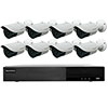 [DISCONTINUED] TNP84-4MB8 Nuvico Xcel Series 8 Channel NVR Kit 50Mbps Max Throughput - 4TB Built-in 8 Port PoE and 8 x 4MP 2.8mm Outdoor IR Bullet IP Security Cameras