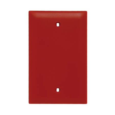 TP13RED-20 Legrand On-Q Blank Plates Box Mounted One Gang - Red - 20 Pack