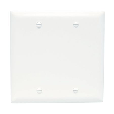 TP23W-20 Legrand On-Q Blank Plates Box Mounted Two Gang White - 20 Pack