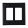 TP262BK-20 Legrand On-Q Decorator Openings Two Gang Black - 20 Pack