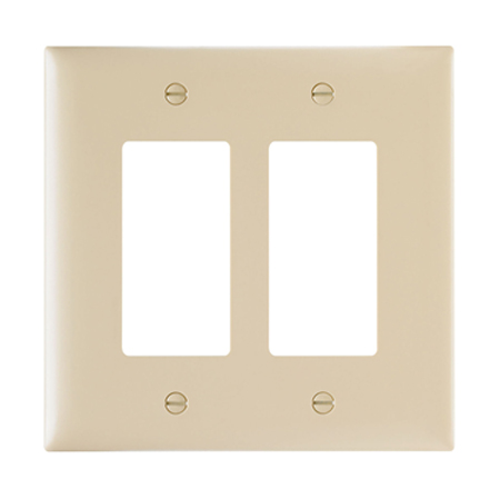 TPJ262I-20 Legrand On-Q Decorator Openings Two Gang Ivory - 20 Pack
