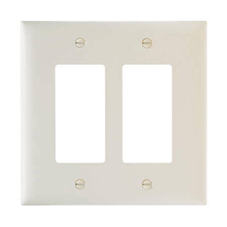 TPJ262LA-20 Legrand On-Q Decorator Openings Two Gang Light Almond - 20 Pack