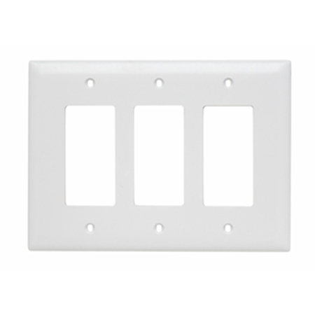 TPJ263W-15 Legrand On-Q Decorator Openings Three Gang White - 15 Pack