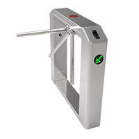TS2122S ZKTeco USA Tripod Turnstile with InBio Pro Controller and Finger Print Reader