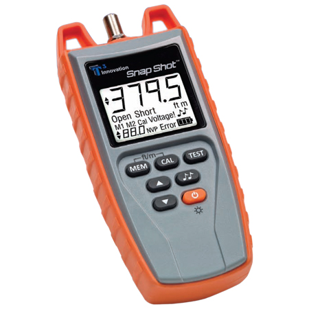 [DISCONTINUED] TSS200 Platinum Tools SnapShotCable Fault Finder, Cable Length Measurement, TDR