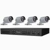 TVR-1504-KB1 Interlogix HD-TVI Analog Surveillance Bundle Contains 1-4-Channel DVR with 1TB Storage and 4-Indoor-Outdoor 3 Mpx IR Bullet Cameras