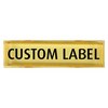 UB-1CL-Y STI Custom Message Plate - Yellow