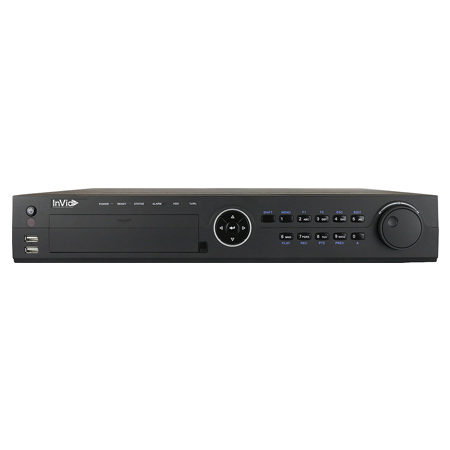 UD2A-8/8TB InVid Tech 8 Channel HD-TVI and Analog + 2 Channel IP DVR 128FPS @ 1080p - 8TB