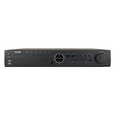 UD3A-32/4TB InVid Tech 32 Channel HD-TVI and Analog + 8 Channel IP DVR 512FPS @ 1080p - 4TB