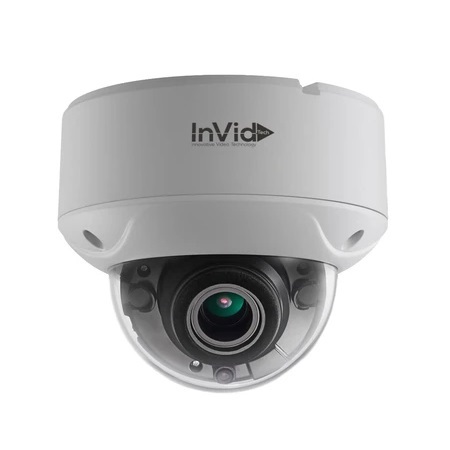 ULT-C5DRXIRM2812 InVid Tech 2.8-12mm Motorized 20FPS @ 5MP Outdoor Day/Night WDR Dome HD-TVI Security Camera 12VDC/24VAC