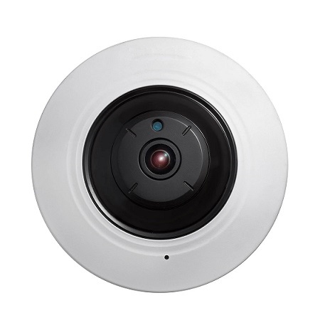 ULT-C5PAN InVid Tech 1.1mm 12.5FPS @ 5MP Indoor IR Day/Night Panoramic HD-TVI Security Camera 12VDC