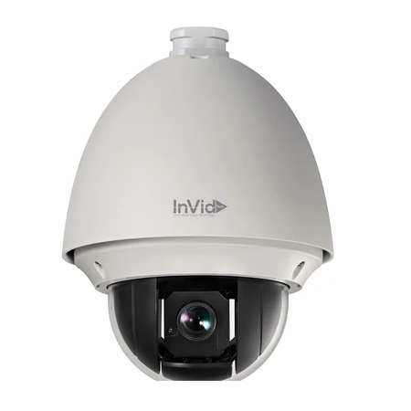 ULT-P2PTZ20 InVid Tech 4.7-94mm 20x Optical Zoom 25FPS @ 1080p Outdoor Day/Night WDR PTZ IP Security Camera 24VAC/POE