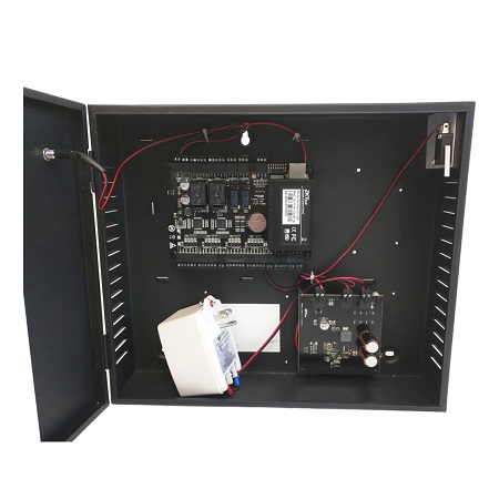 US-C3-200-PRO-BUN ZKTeco USA Package of C3-200 Pro in Metal Cabinet with Power Supply