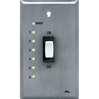 USC-SWL Middle Atlantic Remote Switch Panel for USC-6R, with Led Sequence Step Indicators