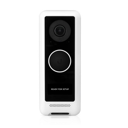 UVC-G4-Doorbell-US Ubiquiti Doorbell G4 30fps @ 1600 x 1200 Outdoor IR Doorbell Security Camera Built-in WiFi 16-24VAC