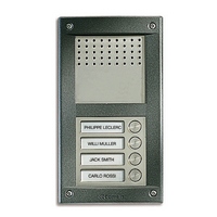VA4S Comelit EZ-Pack Audio Entry Panel Kit 4 Button - Vandalcom Series