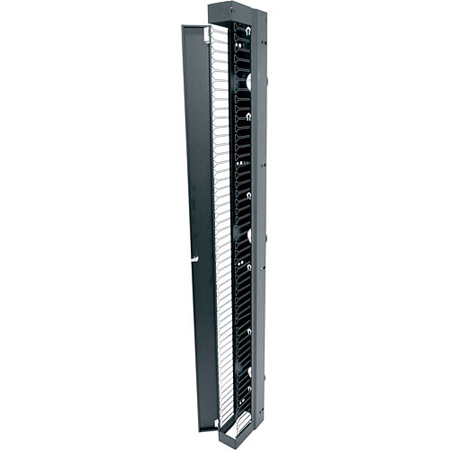 VCD-10-45-SC Middle Atlantic Cable Management Duct (Single Channel) for 45 Space Open Frame Racks, 10 Inch Wide, 1 Piece
