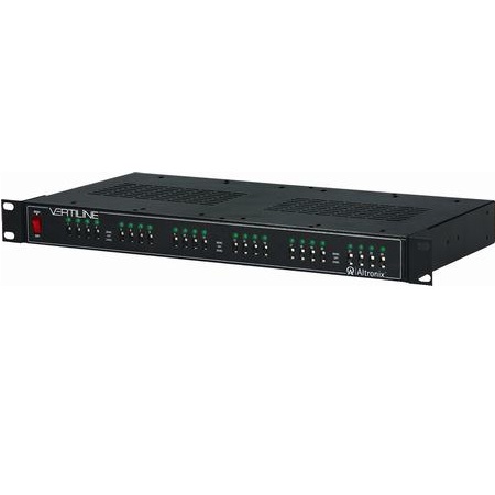 VERTILINE246D Altronix 24 PTC Output Rack Mount CCTV Power Supply 14Amp 115/230VAC