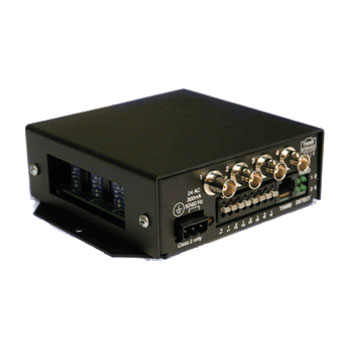 VH451 Nitek 4 Port Active UTP Receiver Mini Hub w/surge suppression; up to 1,500 ft