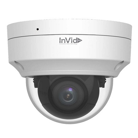 VIS-P5DRXIRA2812NH-LC InVid Tech 2.8-12mm Motorized 30FPS @ 5MP Outdoor IR Day/Night WDR Dome IP Security Camera