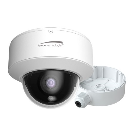 VLD5 Speco Technologies 2.8mm 30FPS @ 2MP Outdoor IR Day/Night WDR Dome HD-TVI Security Camera 12VDC