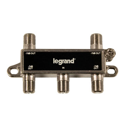 VM2204-V1 Legrand On-Q 4-Way Digital Cable Splitter w/ Coax Network Support