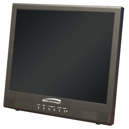 VMHT19LCD Speco Technologies 19" High Res Color LCD Monitor 3D Comb Filter 8ms Response A/V Inputs