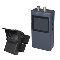 VMS4 Speco Technologies Color LCD Test Monitor 2.36", leather case, 6x AA batteries, wrist & shoulder strap