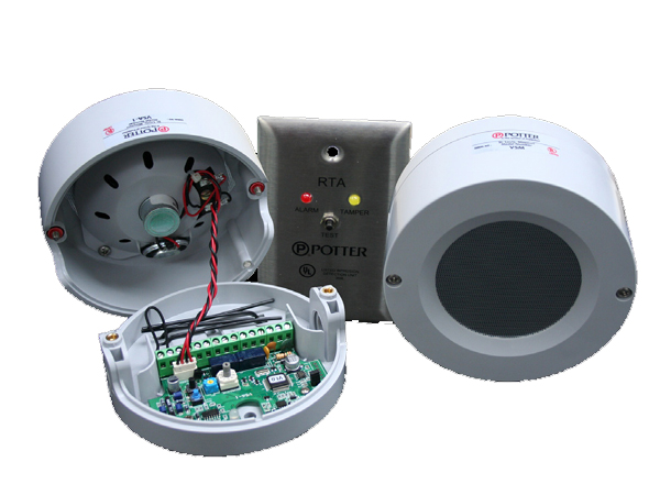 2000076 Potter VSA-2K Vault Sountd Alarm System VSA-1 Kit With VSM Microphone