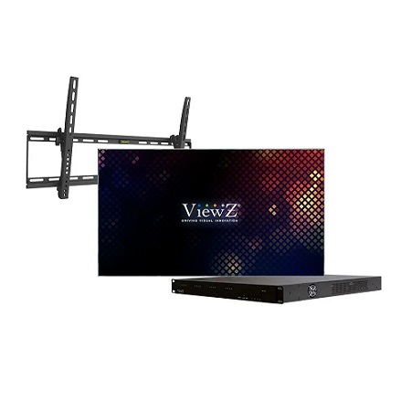 VZ-55UNBS2x2/8 ViewZ 55" Video Wall 2x2 and 8 inputs Multi-Viewer Configuration