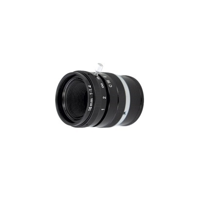 VZ-CF16M-2 ViewZ 2/3 FA Fixed Lens with Manual IRIS 16mm F1.4  C-Mount