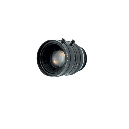 VZ-DF25M-2 ViewZ 1 FA Fixed Lens with Manual Iris 25mm F1.4  C-Mount