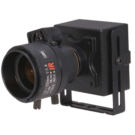 WDR700VF Speco Technologies Miniature Pixim Based ATM Camera with 2.8-12mm Auto Iris VF Lens