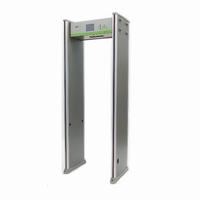 WMD318+ ZKTeco Walk Through Metal Detector and Body Temperature Detector - Up to 18 Zones
