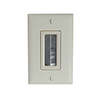 WP1014-LA-V1 Legrand On-Q Cable Access Strap w/ Wall Plate - Light Almond