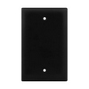 WP1194-BK-20 Legrand On-Q Trade Master 1-Gang Blank Wall Plate Black - 20 Pack