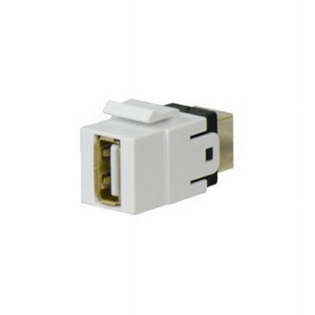 WP1221-WH Legrand On-Q USB A/B Keystone Adapter Insert - White