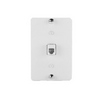 WP2002-WH-10 Legrand On-Q 1-Gang 6P6C RJ25 Terminating Wall Phone Plate - 10 Pack