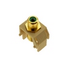 WP3463-IV-20 Legrand On-Q Green RCA to F-Connector Ivory - 20 Pack