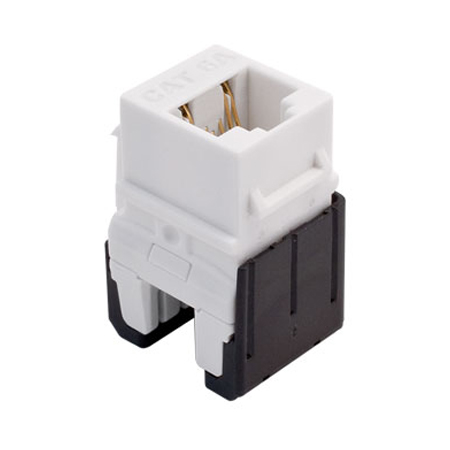 WP346A-WH Legrand On-Q Cat 6a Quick Connect RJ45 Keystone Insert White