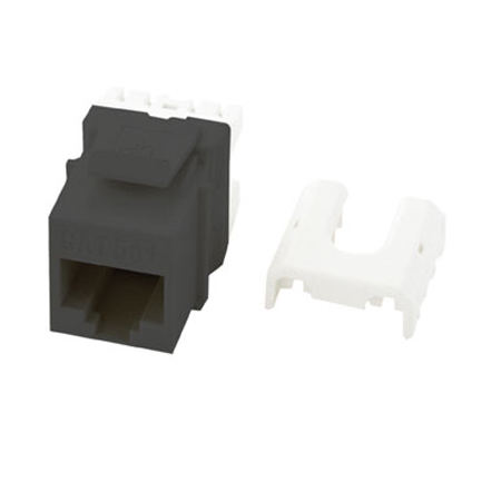 WP3475-GY-10 Legrand On-Q Cat 5e Quick Connect RJ45 Keystone Insert Gray - 10 Pack