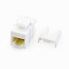 WP3476-WH-50 Legrand On-Q Cat 6 Quick Connect RJ45 Keystone Insert White - 50 Pack