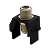 WP3479-BK-20 Legrand On-Q Non-Recessed Nickel F-Connector Black - 20 Pack