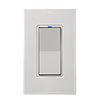 WS1DL-15-I PulseWorx Wall Switch/Dimmer 1500W/12.5A - Ivory